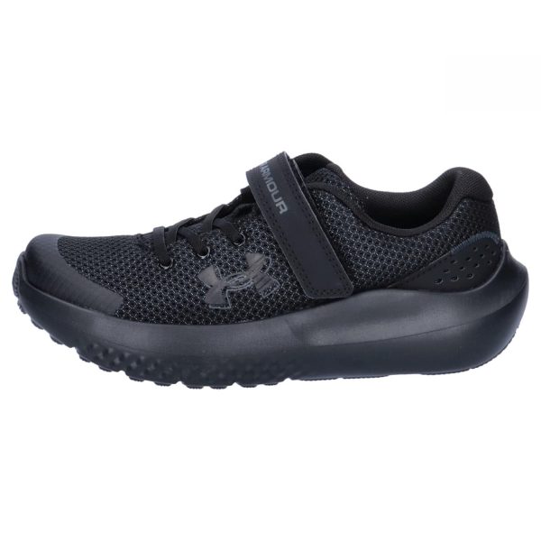 Talla: 29.5 - Under Armour UA BPS Surge 4 AC - Zapatillas de Running Ligeras para Niños, Color Negro For Sale