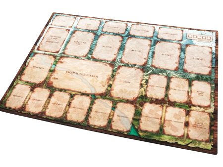 Tapete de Juego para Gloomhaven Frosthaven 47 x 33 cm - Alfombrilla de Goma para Juegos de Mesa Online now