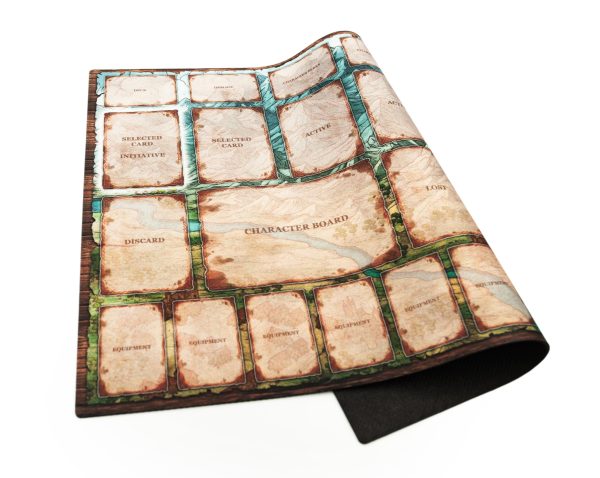 Tapete de Juego para Gloomhaven Frosthaven 47 x 33 cm - Alfombrilla de Goma para Juegos de Mesa Online now