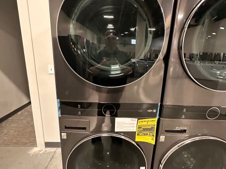 NEW STACKED SMART FRONT LOAD WASHER GAS DRYER - WAS12865 WKGX201HBA Sale