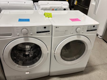 BRAND NEW STACKABLE LAUNDRY SET with ELECTRIC DRYER - DRY11416 WAS12798 Online now