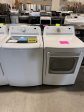 LG SMART TOP LOAD WASHER SMART ELECTRIC DRYER - WAS12811 DRY12064 Fashion