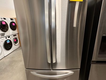 LG - 25.1 Cu. Ft. French Door Refrigerator with Ice Maker - Stainless steel  Model:LRFCS25D3S  REF12703 Online Sale