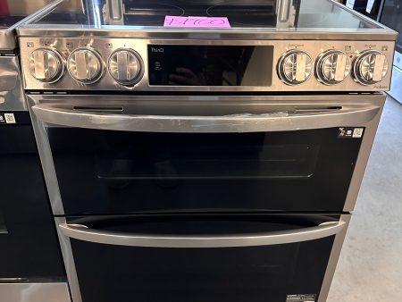 NEW DOUBLE OVEN ELECTRIC TRUE CONVECTION RANGE - RAG11742 -LTEL7337F For Sale